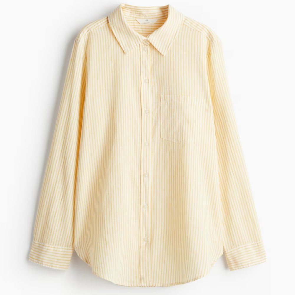 H&M Linen Blend Shirt